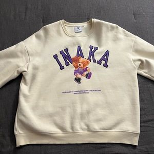 Inaka Power Teddy Crewneck Sweatshirt